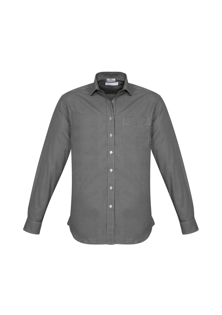 Mens Ellison Long Sleeve Shirt S716ML | Biz Collection AU